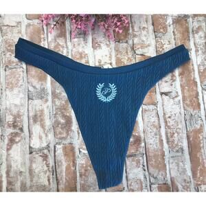 RARE NEW PINK BY VICTORIA'S SECRET LARGE SMOOTH THONG PANTIES